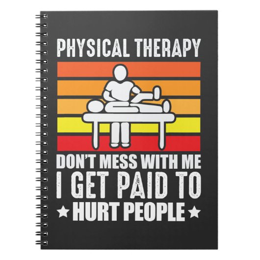 フィジカルセラピーPT生理用マッサージアシスタント ノートブック (正面)