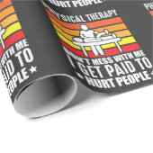 フィジカルセラピーPT生理用マッサージアシスタント ラッピングペーパー (ロールコーナー)