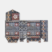 フィジタパバルククロスプリント紙フリットバッグ フェイバーボックス (折り畳みなし)