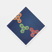 フィジットスピナーバースデーパーティナプキンズ スタンダードランチョンナプキン (角)