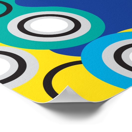 フィジットスピナーバースデーパーティーバナー ポスター (角)