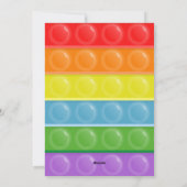 フィジットポピンキッズバレンタインデー シーズンカード (裏面)