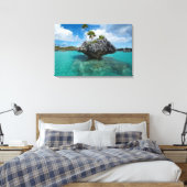 フィジーのキノコ島 キャンバスプリント (インサイチュ (寝室))