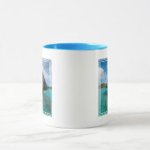 フィジーのキノコ島 マグカップ (中央)