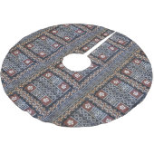 フィジーのタパ布のツリースカート ブラッシュドポリエステルツリースカート (アングル)