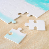 フィジーのバラのヤシの木の風景に挑戦 ジグソーパズル (側面)