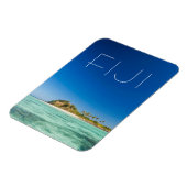 フィジーのブルーラグーンシースケープ マグネット (左側)