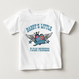 フィジーのプリンセスデザイン ベビーTシャツ