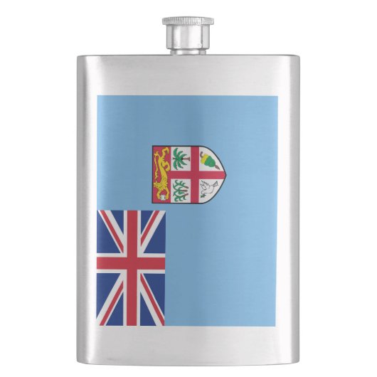 フィジーの国旗 フラスク (正面)