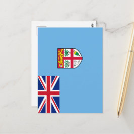 フィジーの国旗 ポストカード