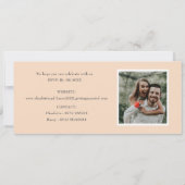 フィジーデスティネーション結婚式チケットパス 招待状 (裏面)