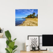 フィジービーチサンドアンドスカイ ポスター (ホームオフィス)