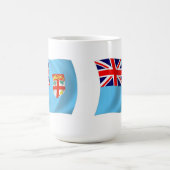 フィジー国旗のマグカップ コーヒーマグカップ (中央)