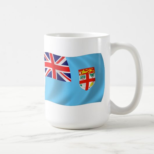 フィジー国旗のマグカップ コーヒーマグカップ (右)