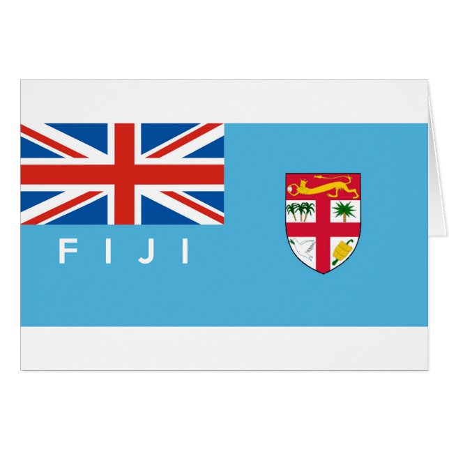 フィジー国旗の文字名 (正面横)