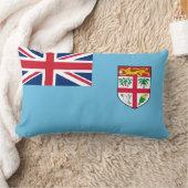 フィジー国旗の枕 ランバークッション (ブランケット)