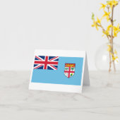 フィジー国旗 カード (黄色い花)