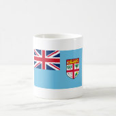 フィジー国旗 コーヒーマグカップ (中央)
