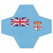 フィジー国旗 サッカーボール (フラット)