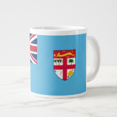 フィジー国旗 ジャンボコーヒーマグカップ (正面右)