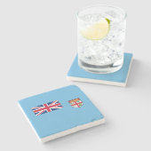 フィジー国旗 ストーンコースター (横)