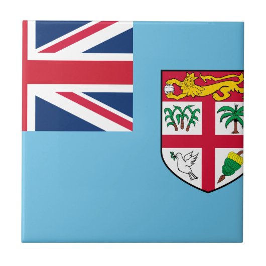 フィジー国旗 タイル (正面)