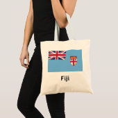 フィジー国旗 トートバッグ (正面(商品))