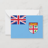 フィジー国旗 ノートカード (正面)