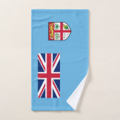 フィジー国旗 バスタオルセット (ハンドタオル)