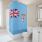 フィジー国旗（フィジー） シャワーカーテン (インサイチュ)