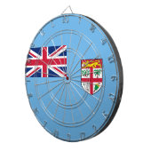 フィジー国旗(フィジー) ダーツボード (正面右)