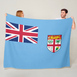 フィジー国旗（フィジー） フリースブランケット