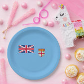 フィジー国旗（フィジー） ペーパープレート (パーティー)