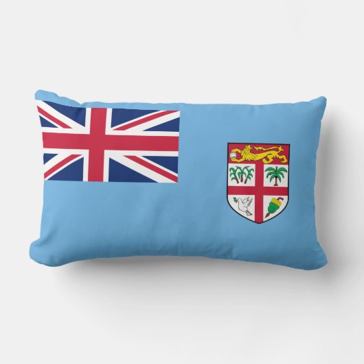 フィジー国旗（フィジー） ランバークッション (正面)