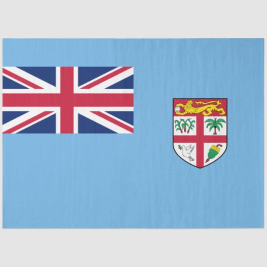 フィジー国旗（フィジー） 薄葉紙 (正面)