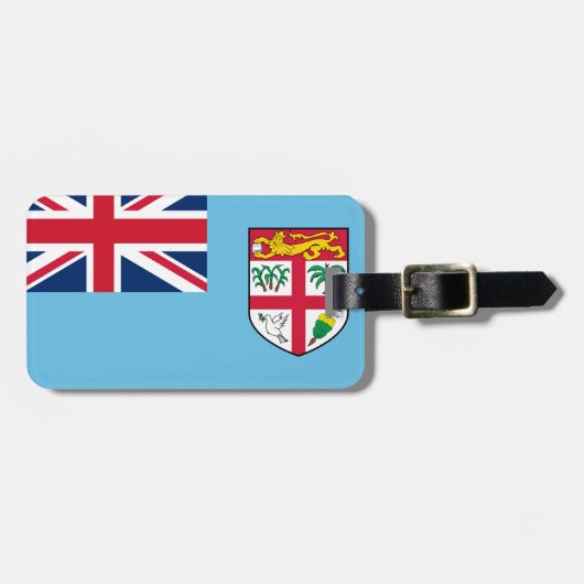 フィジー国旗 ラゲッジタグ (正面横)