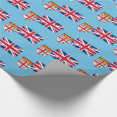 フィジー国旗 ラッピングペーパー (角)