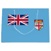 フィジー国旗 ラージペーパーバッグ (正面)