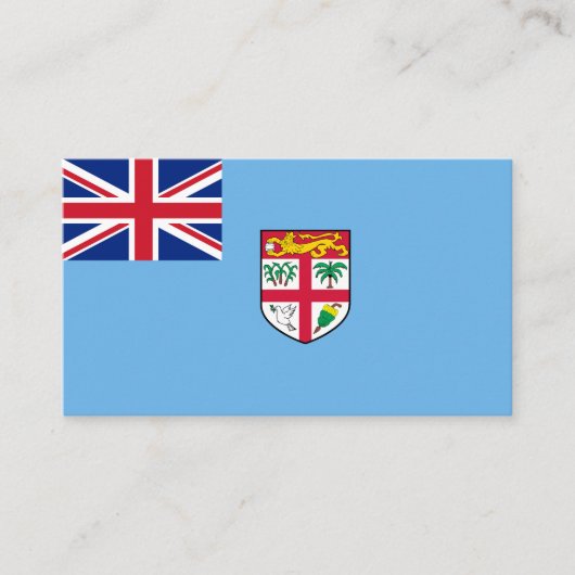 フィジー国旗 名刺 (正面)