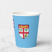 フィジー国旗 紙コップ (裏面)