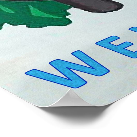 フィジー島、歓迎先住民の女伝統的性 ポスター (角)