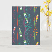 フィジー持ち上げ飲料パターン カード (黄色い花)