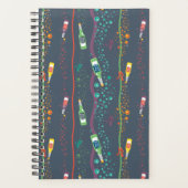 フィジー持ち上げ飲料パターン プランナー手帳 (正面)