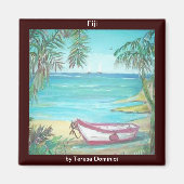 フィジー磁石の挨拶 マグネット (正面)