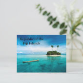 フィジー諸島ポストカード ポストカード (スタンド正面)