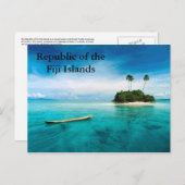 フィジー諸島ポストカード ポストカード (正面/裏面)
