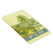 フィジー諸島ヴィンテージ旅行スタイル マグネット (右側)