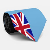 フィジー諸島国旗 ネクタイ (ロール)