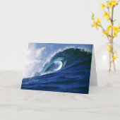 フィジー諸島、タバルア、クラウドブレイクA波 カード (黄色い花)