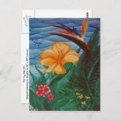 「フィジー」のはがき ポストカード (正面/裏面)